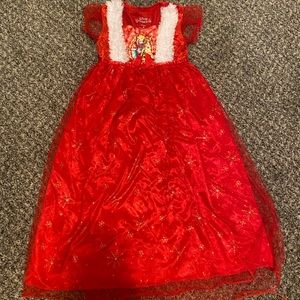 Girl’s Christmas pajama dress